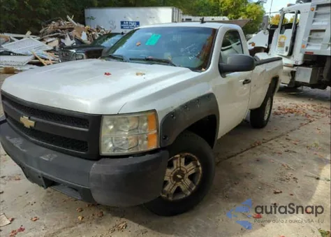 2008 Chevrolet Silverado 1500 Work Truck из США, поврежденный, VIN 1GCEC14X48Z108865